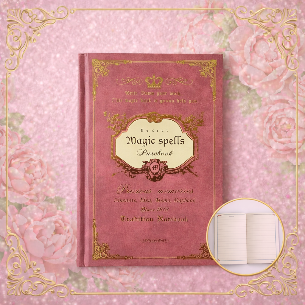Magic Spells Journal (Red)