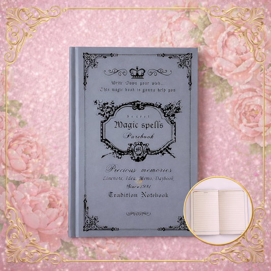 Magic Spells Journal (Gray)