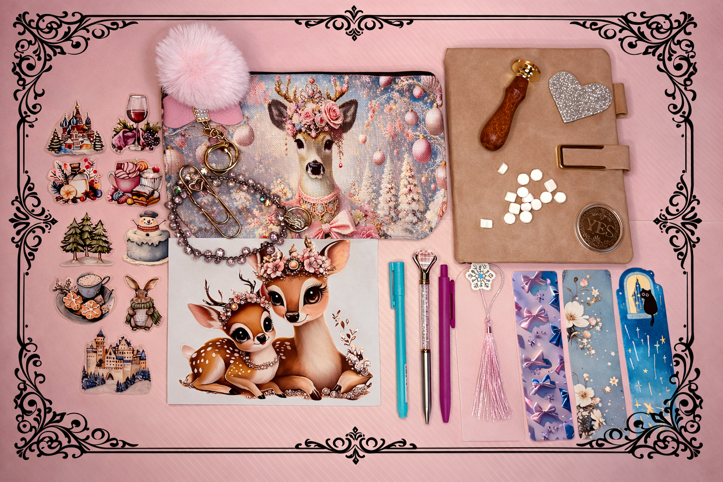 Winter Deer